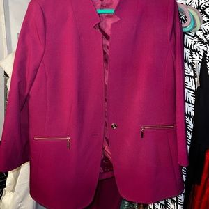 Fuchsia Business Suit…Tahari